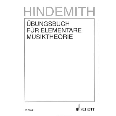 9783795716042 - Übungsbuch für elementare Musiktheorie - Paul Hindemith Kartoniert (TB)