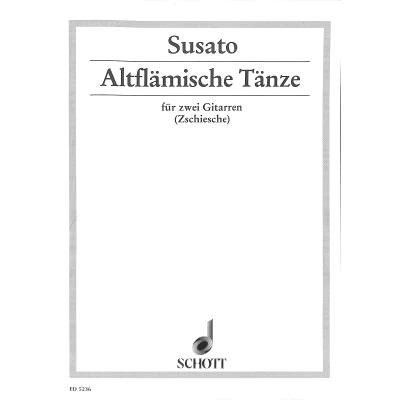 9790001059503 - Altflämische Tänze (1551)