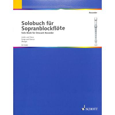 Solobuch für Sopranblockflöte 1