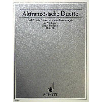 9790001060059 - Altfranzösische Duette 3 9790001060059 - Altfranzösische Duette 3