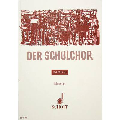 9790001060783 - Der Schulchor 6 - Motetten