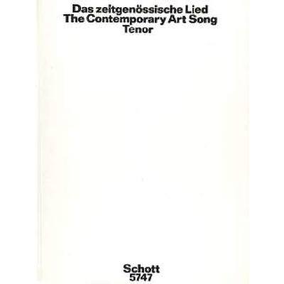 9790001063074 - ZEITGENOESSISCHE LIED 3