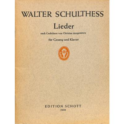 9790001063401 - Lieder (Morgenstern)