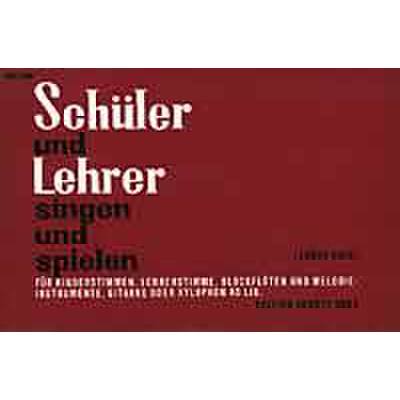 9790001065153 - Schüler + Lehrer singen + spielen