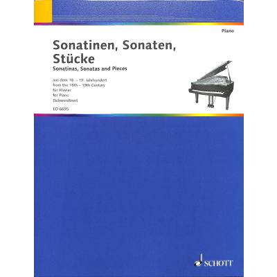 9790001071062 - Hans-Georg Schwerdtner - GEBRAUCHT Sonatinen Sonaten Stücke Aus dem 18-19 Jahrhundert für Klavier - Preis vom 20112023 060846 h