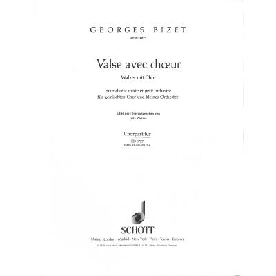 9790001071451 - Valse avec choeur