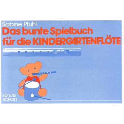 9790001071628 - Noten Das bunte Spielbuch für Kindergartenflöte ABVERKAUF !!! ED 6751