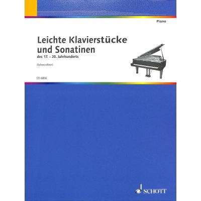 9790001072236 - Hans-Georg Schwerdtner - GEBRAUCHT Leichte Klavierstücke und Sonatinen des 17-20 Jahrhunderts Klavier - Preis vom 28082023 050752 h