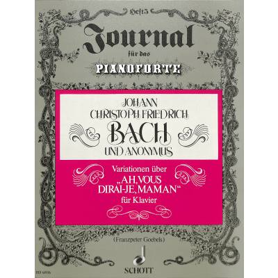 9790001073073 - Ah vous dirai je maman - Variationen