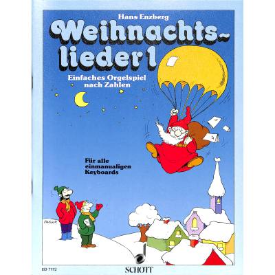 9790001074636 - Weihnachtslieder 1 (einfaches Orgelspiel nach Zahlen)