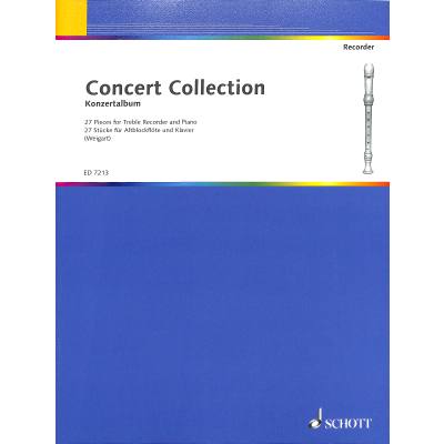 Concert collection | Konzertalbum | 27 pieces for treble recorder and piano | 27 Stücke