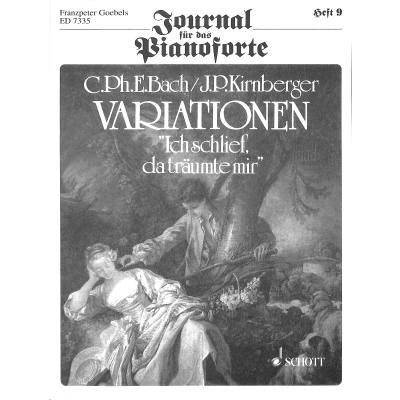 9790001076579 - Kirnberger Variation ich schlief