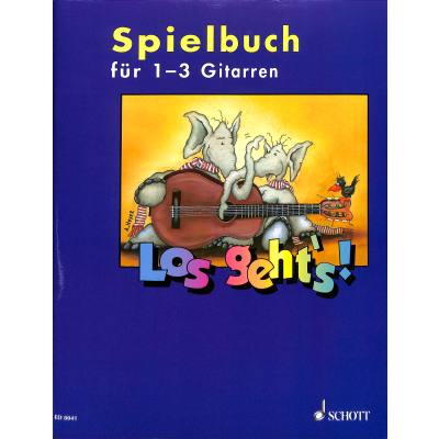 9783795712921 - Alfred Eickholt - GEBRAUCHT Los gehts! Spielbuch - Eine Gitarrenschule für Kinder für den Einzel- und Gruppenunterricht 1-3 Gitarren und andere Instrumente Spielbuch - Preis vom 11062023 050424 h