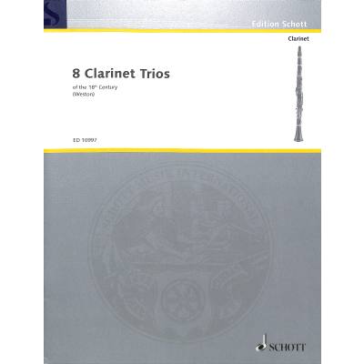9790220107290 - 8 Clarinet Trios