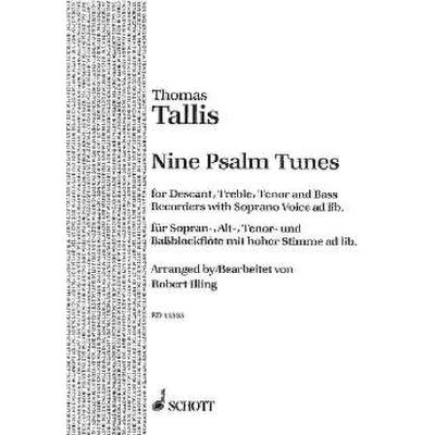 9790220110795 - 9 Psalm tunes