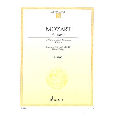 9790001086172 - Fantasie c-moll KV 475 9790001086172 - Fantasie c-moll KV 475