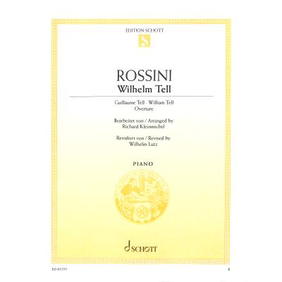 9790001087797 - Guglielmo Tell (Wilhelm Tell Guillaume Tell) - Ouvertüre 9790001087797 - Guglielmo Tell (Wilhelm Tell Guillaume Tell) - Ouvertüre