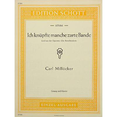 9790001089685 - Ich knüpfte manche zarte Bande 9790001089685 - Ich knüpfte manche zarte Bande