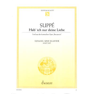 9790001090018 - Hab ich nur deine Liebe (aus Boccaccio)