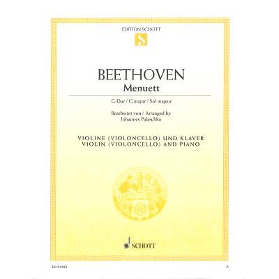 9790001090056 - Menuett G-Dur