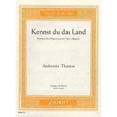 9790001090070 - KENNST DU DAS LAND