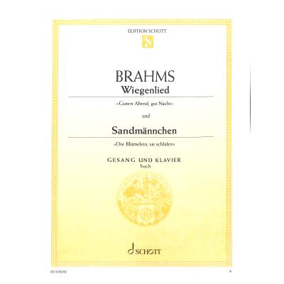 9790001090285 - Wiegenlied op 49 4 + Sandmännchen