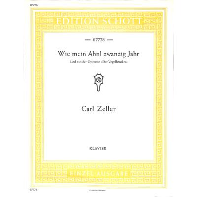 9790001090360 - Wie mein Ahnl zwanzig Jahr (der Vogelhändler)