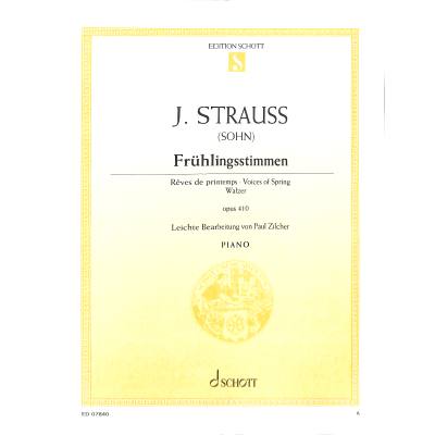 9790001090575 - Frühlingsstimmen Walzer op 410