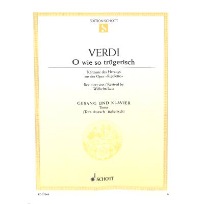 9790001090704 - O wie so trügerisch (Rigoletto) 9790001090704 - O wie so trügerisch (Rigoletto)