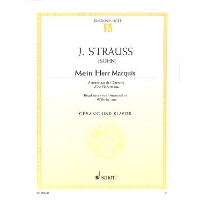 9790001091664 - Mein Herr Marquis (Fledermaus)