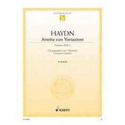 9790001091923 - Arietta con variazioni (Hob 172)