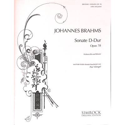 Sonate D-Dur op 78
