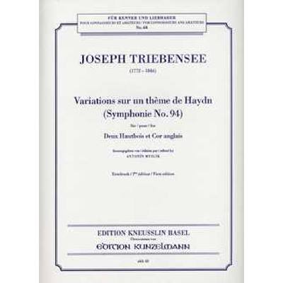 Variations sur un theme de Haydn