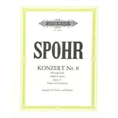 9790014006549 - Konzert 8 a-moll op 47 9790014006549 - Konzert 8 a-moll op 47