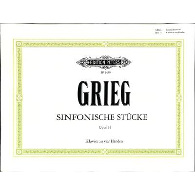 9790300700526 - Pieces symphoniques op 14