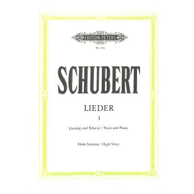 9790014000691 - Lieder (Friedlaender) hohe Stimme Bd1 92 Lieder (Schöne Müllerin op25 D 795 Winterreise op89 D 911 Schwanengesang op233 D 957 u a) h - Franz Schubert Kartoniert (TB)