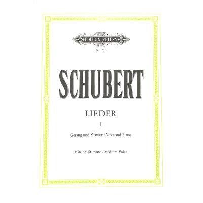 9790014000714 - Lieder (Friedlaender) mittlere Stimme Bd1 92 Lieder (Schöne Müllerin op25 D 795 Winterreise op89 D 911 Schwanengesang op233 D 957 u a) m - Franz Schubert Kartoniert (TB)