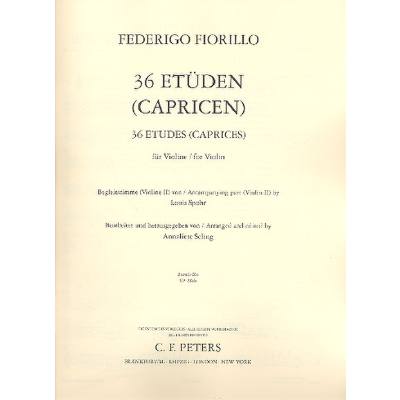 9790014003647 - 36 Etüden oder Capricen 9790014003647 - 36 Etüden oder Capricen