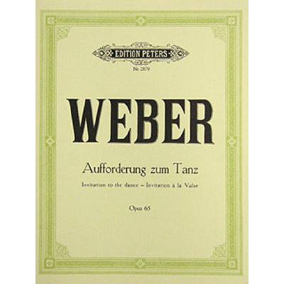 9790014012861 - Aufforderung zum Tanz op 65