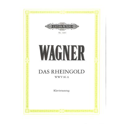 9790014016111 - Das Rheingold (Oper in 4 Bildern) WWV 86a - Richard Wagner Geheftet