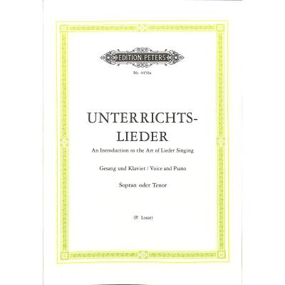 Unterrichtslieder - veränderte Auswahl