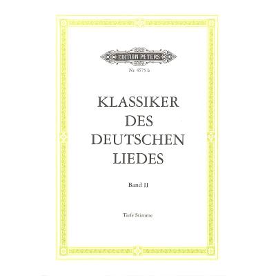 9790014029845 - Klassiker des deutschen Liedes 2