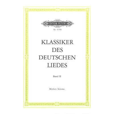 9790014029869 - Klassiker des deutschen Liedes 2