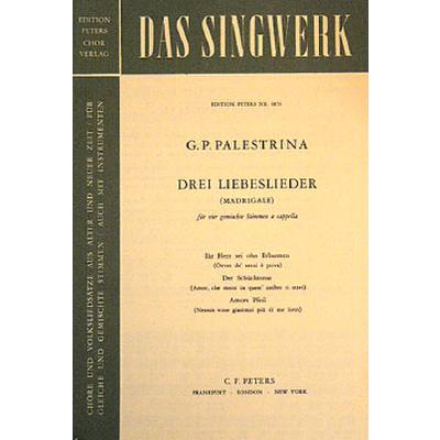 9790014034092 - 3 Liebeslieder 9790014034092 - 3 Liebeslieder