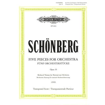 9790300707389 - 5 Stücke op 16