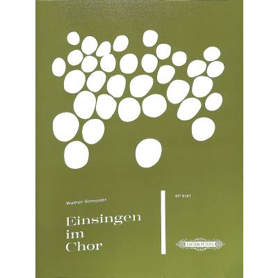 9790014061265 - Einsingen im Chor