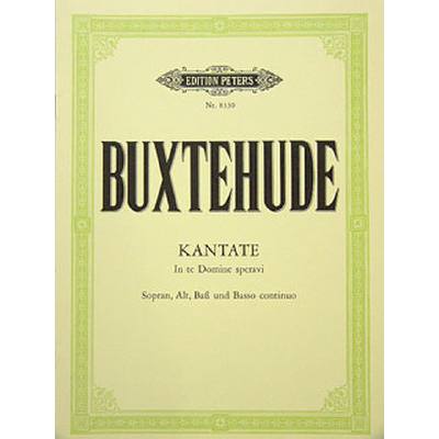 9790014064907 - In te domine speravi - Kantate