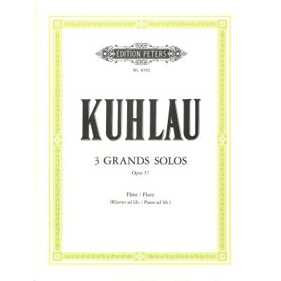 9790014065812 - 3 grands Solos op 57