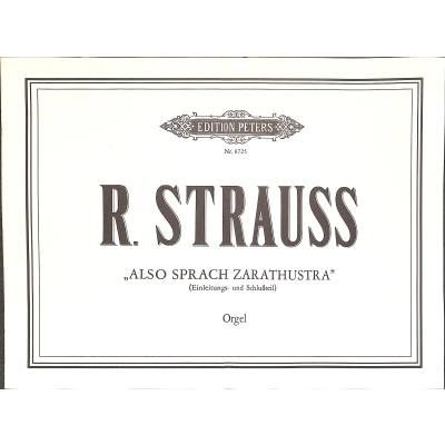 9790014070731 - Also sprach Zarathustra op 30