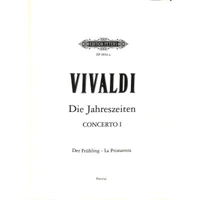 9790014072490 - Concerto E-Dur op 8 1 RV 269 PV 241 F 1 22 T 76 (La primavera - der Frühling)